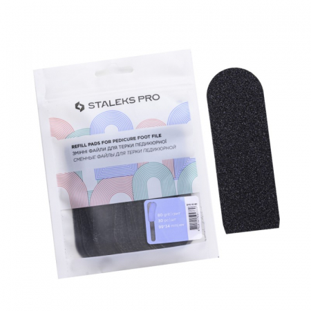 Pedichiura - Benzi de unica folosinta pentru pila talpa Staleks Pro DFE-10-80