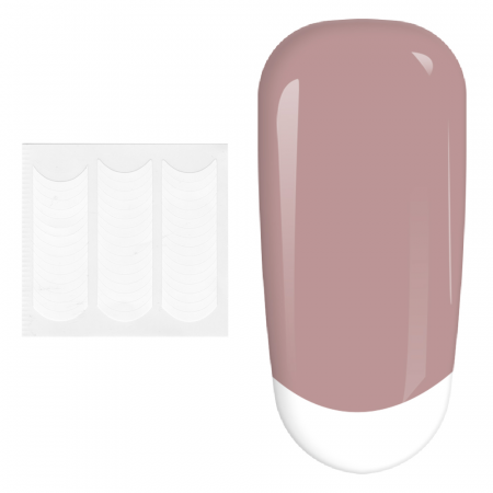 UNGHII - Benzi manichiura pentru french, Lila Rossa, 02