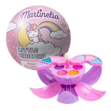 Import - Bilă machiaj Magic Little Unicorn roz, Martinelia, 85507