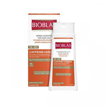 Sampon - Sampon anticadere Bioblas pentru par fragil cu cafeina si ginseng 360ml