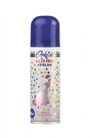 Vopsea par - Spray colorant temporar cu sclipici pentru par si corp Orkide Glitter 90ml