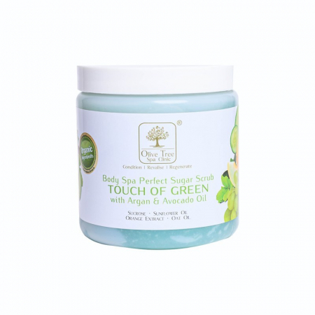 Manichiura clasica - Body Spa Perfect Sugar Scrub Touch of Green - 450gr