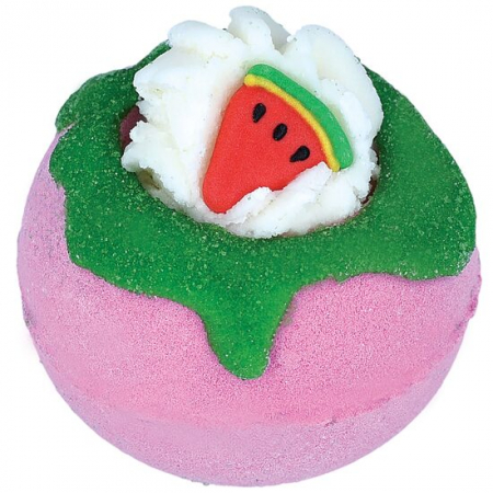Fara Categorie - Bomba de baie handmade, cu figurina, One In A Melon Bath Blaster 160g, Bomb Cosmetics