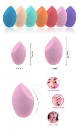 Burete pentru make-up LILA ROSSA - Copie [2]