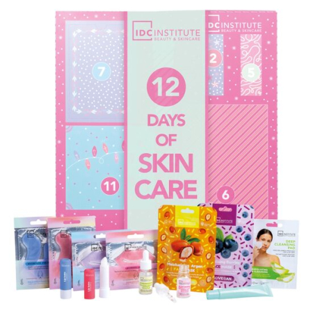 Import - Calendar Advent 12 Days of Skin Care, IDC Institute, 90355