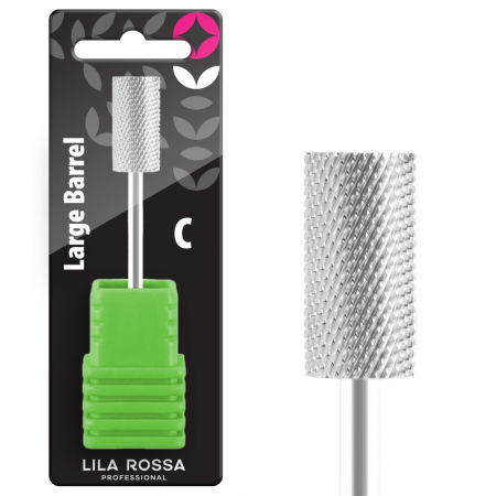 UNGHII - Capat freza carbid Lila Rossa, argintiu, 01C, duritate mare