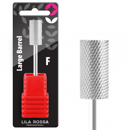 UNGHII - Capat freza carbid Lila Rossa, argintiu, 01F, duritate mica
