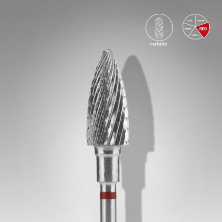 Pile electrice - Capat freza carbid Staleks Expert fina 6 mm - 481