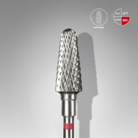 Pile electrice - Capat freza carbid Staleks Expert fina 6 mm - 488