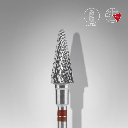 Pile electrice - Capat freza carbid Staleks Expert fina 6 mm - 495