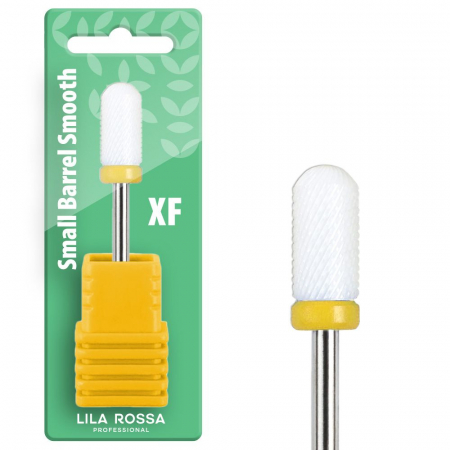 Aparatura manichiura - Capat freza ceramic alb Lila Rossa 04XF, extra fina