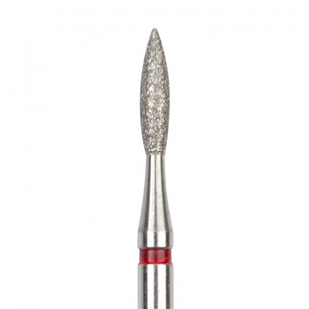 Aparatura manichiura - Capat freza diamant PRO - flacara fina #101P
