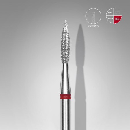 Pile electrice - Capat freza diamant Staleks Expert flacara fina 2.3 mm - 450