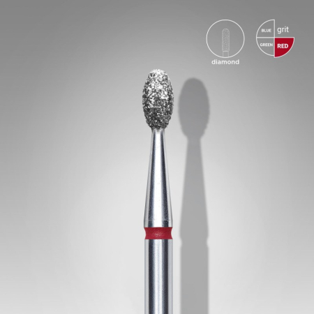 Pile electrice - Capat freza diamant Staleks Expert maslina fina 2.5 mm - 458