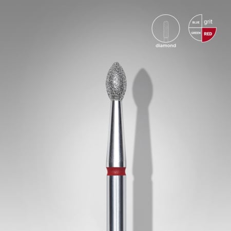 UNGHII - Capat freza diamant Staleks Expert maslina fina 2.5 mm