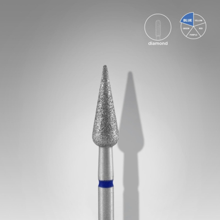 Pile electrice - Capat freza diamant Staleks Expert medie 4 mm - 444