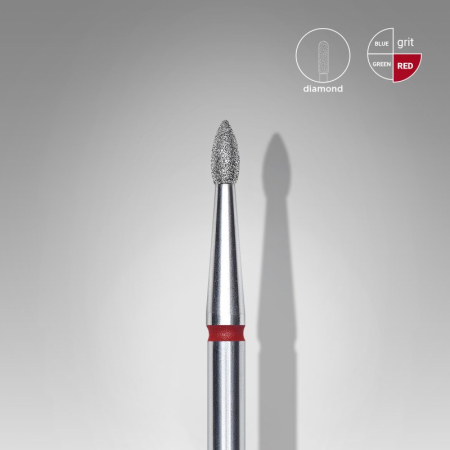 Pile electrice - Capat freza diamant Staleks Expert picatura fina 1.8mm - 468