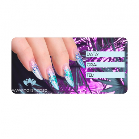 UNGHII - Card pt programari 10buc nr. 3