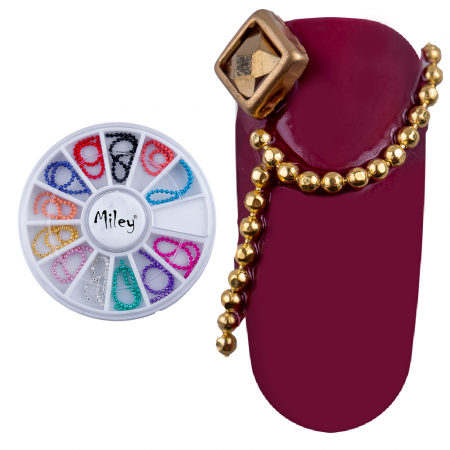 Carusel, lantisor pentru unghii, multicolor [4]