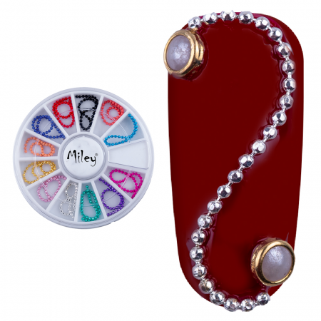 Carusel, lantisor pentru unghii, multicolor [5]