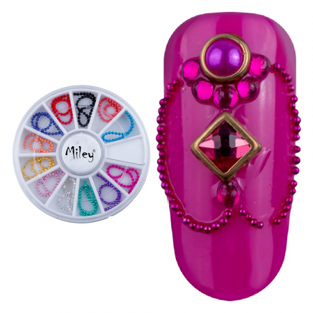 Carusel, lantisor pentru unghii, multicolor [6]