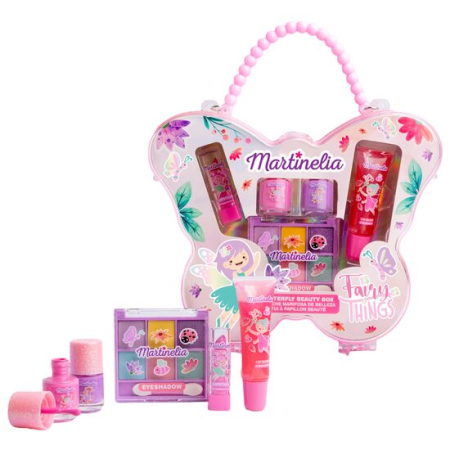 Import - Casetă machiaj Butterfly Fairy Things, Martinelia, 85487