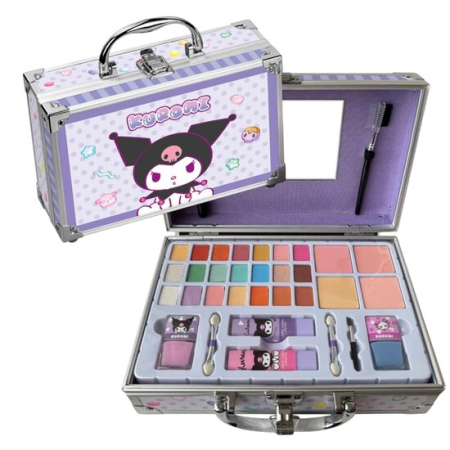 Import - Caseta machiaj tip servieta Kuromi 4059