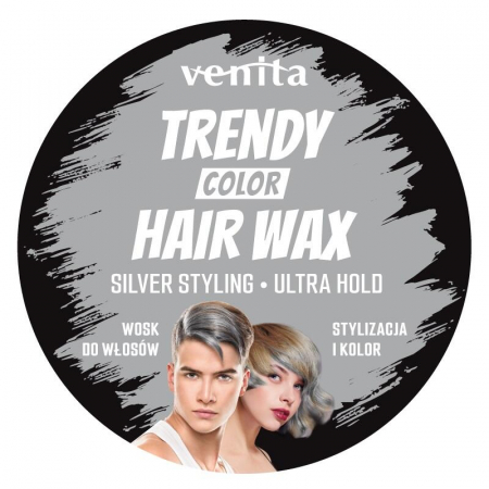 Ceara coloranta pentru par, Trendy Color, argintiu 75g [1]