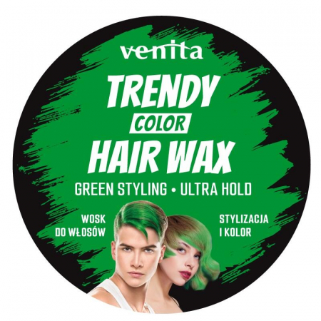 Ceara coloranta pentru par, Trendy Color, verde 75g [1]