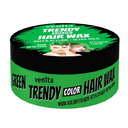 Import - Ceara coloranta pentru par, Trendy Color, verde 75g