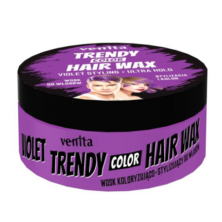Import - Ceara coloranta pentru par, Trendy Color, violet 75g