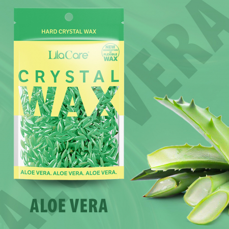 Ceara epilat granule elastica 100 g LilaCare Crystal Wax Aloe Vera [1]