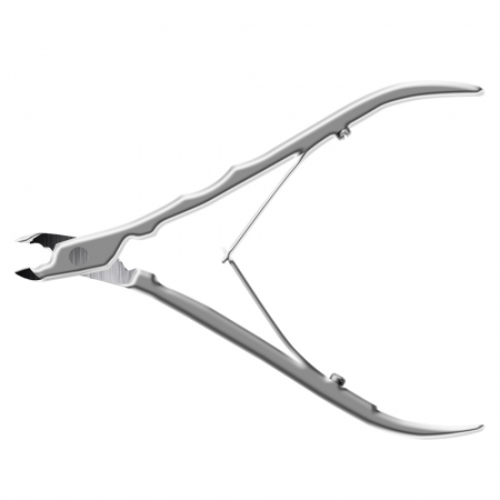 Cleste manichiura pedichiura profesional pentru cuticule Lila Rossa, otel inoxidabil, model rusesc, silver matt, 94050 [3]