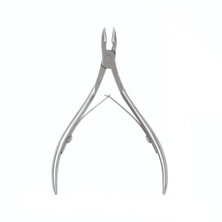 Cleste profesional pentru unghii si cuticule, Zenail, argintiu [4]