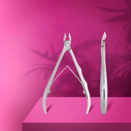 UNGHII - Cleste profesional Staleks Expert pentru cuticule NE-20-8