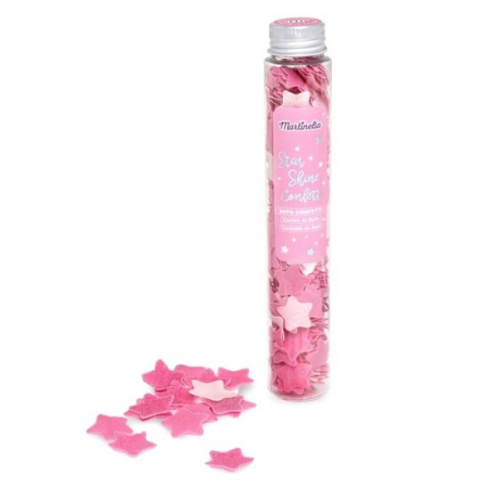 Import - Confetti parfumate de sapun pentru baie cu aroma de capsuni Martinelia 99815RD, 25 g