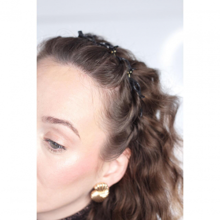 Cordeluta de par cu clipsuri, Top Choice, 28595 [2]