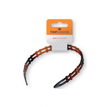 PAR - Cordeluta pentru par, Top Choice, ambra, TC27789