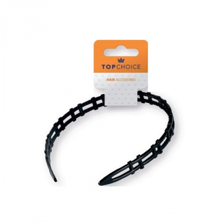 PAR - Cordeluta pentru par, Top Choice, negru, TC27765