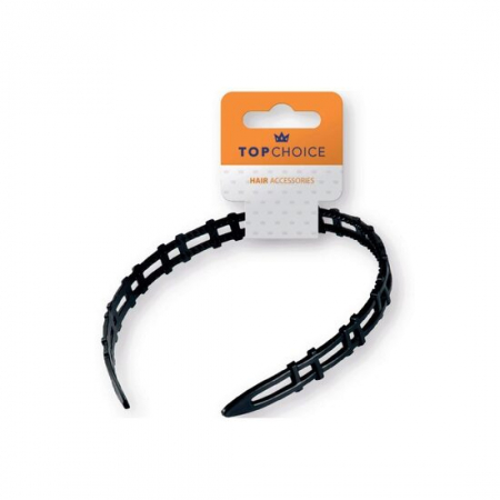 PAR - Cordeluta pentru par, Top Choice, negru, TC27772