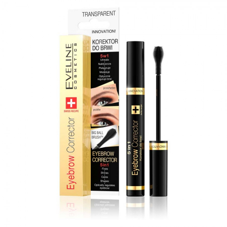 Gel sprancene - Corector sprancene 5 in 1 Eveline Cosmetics 9ml