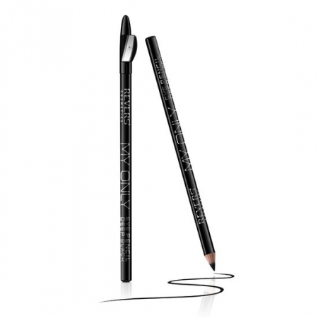 MACHIAJ - Creion contur, cu ascutitoare, My Only - Revers, Negru
