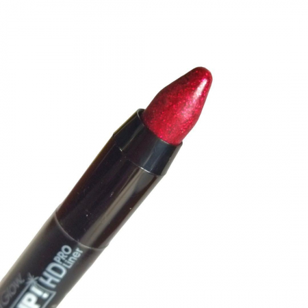 Creion cu sclipici, pentru fata si corp, rosu, Glitter me up! HD, Paint Glow [6]