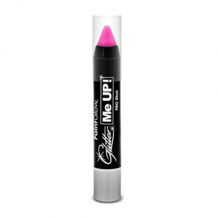 Fara Categorie - Creion cu sclipici, pentru fata si corp -UV reactiv - Candy Pink Glitter me Up! Paint Glow