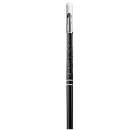 MACHIAJ - Creion dermatograf automat, cu buretel, Smart Liner, negru