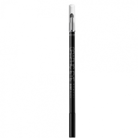 MACHIAJ - Creion dermatograf cu buretel, Graphic Eye, negru