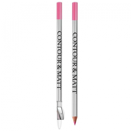 Creion pentru conturul buzelor, Contour and Matt, Revers, nr.04 Pink Glam, sidef [2]