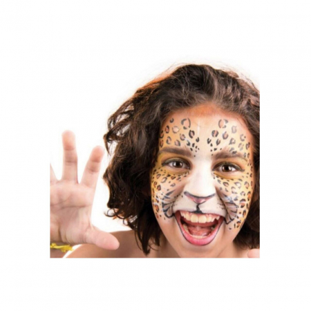 Creion pictura pe fata, copii, Face Paint, Paint Glow Portocaliu [3]