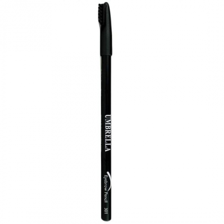 MACHIAJ - Creion sprancene cu perie, Umbrella, Nr.301, Negru