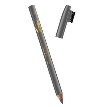 MACHIAJ - Creion Sprancene, Eyebrow Stylist, Revers, Gri inchis